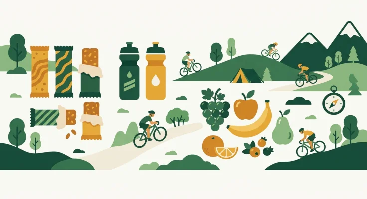 Qué Comer Antes, Durante y Después de una Ruta en Bici