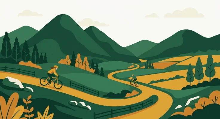 Mejores Rutas BTT en Cataluña: Mapa y Dificultades